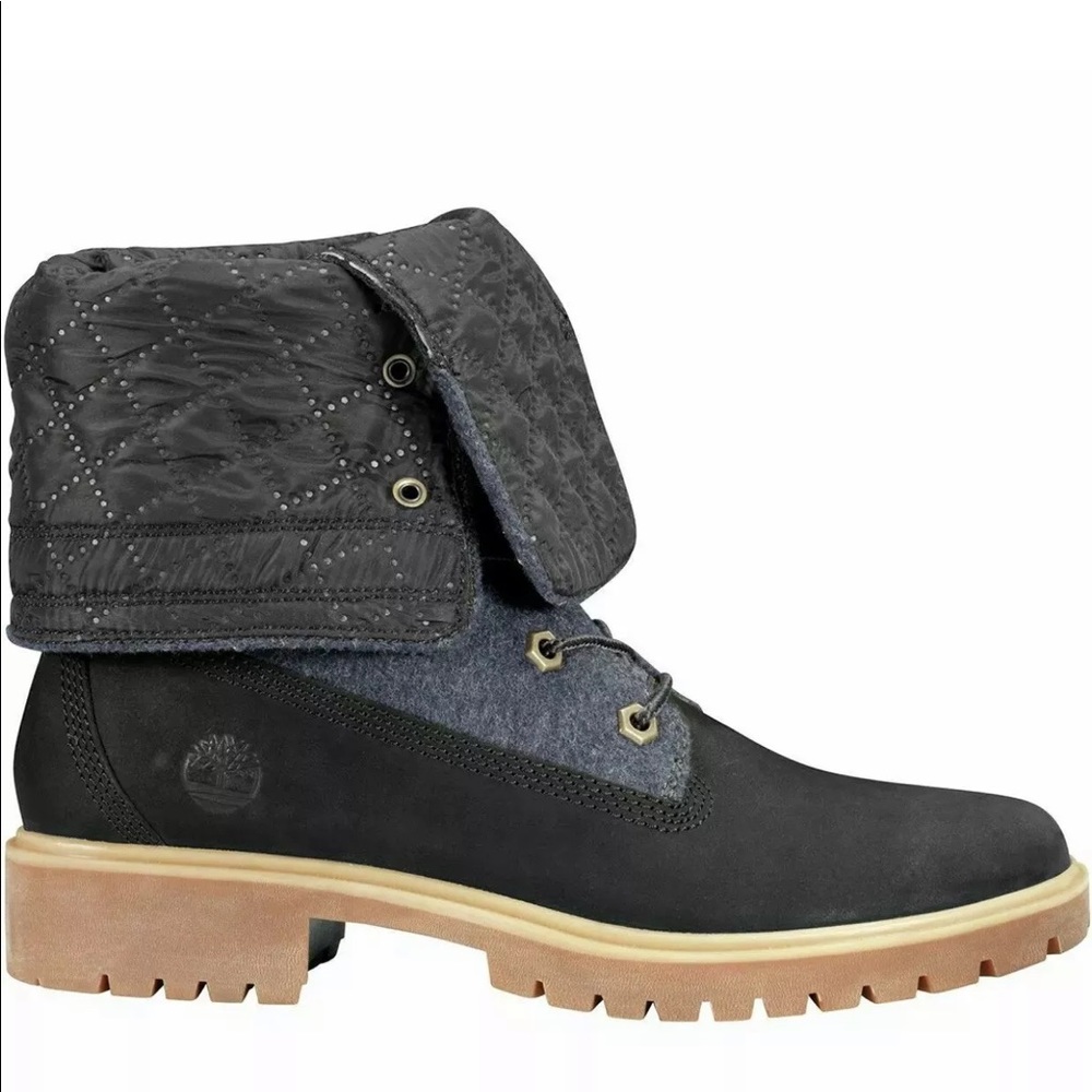 Timberland Women's Jayne Warm Gaiter Boot Nubuck - Picture 3 of 5